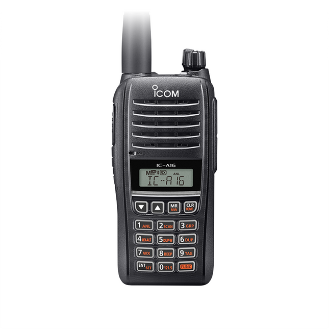 Icom A16 Aviation Portable Two-Way Radio