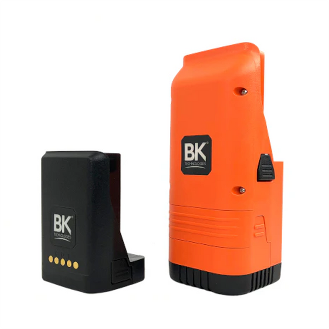 BK Technologies BKR0122 Clamshell AA Battery Case for BKR9000 | Orange