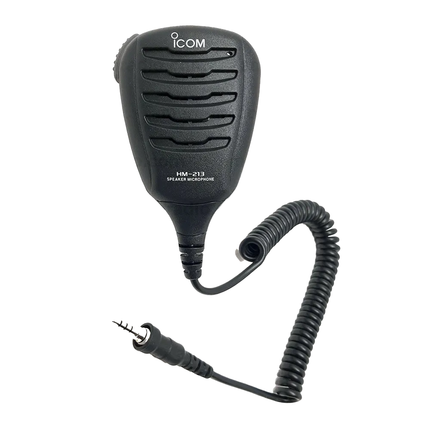 Icom HM213 Floating Speaker Microphone for Marine Portable Radios