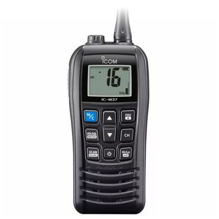 Icom M37 VHF Marine Floating Handheld Radio | 6 Watts