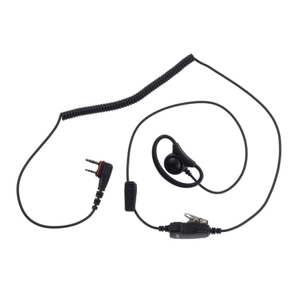 Icom IJKP-HM3LSOW D-shaped Earpiece with Microphone