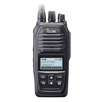 Icom IP730D VHF & LTE Portable Two-Way Radio for Hybrid