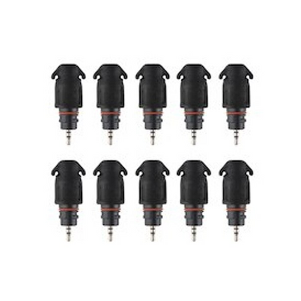 Motorola NNTN8737A 3.5mm Earbud Headset Adapter (10-Pack)