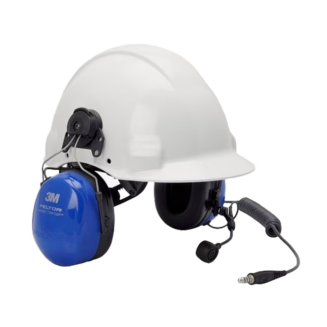 Motorola PMLN6333 Twin Cup Headset | PELTOR ATEX | Boom Mic