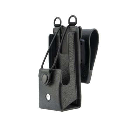 Motorola PMLN8434 Leather Case with Swivel Belt Loop for R2 | 2.5in