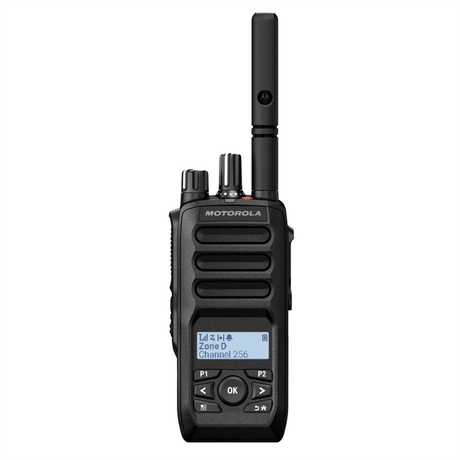 Motorola R5 Portable Two-Way Radio with Display and Limited Keypad