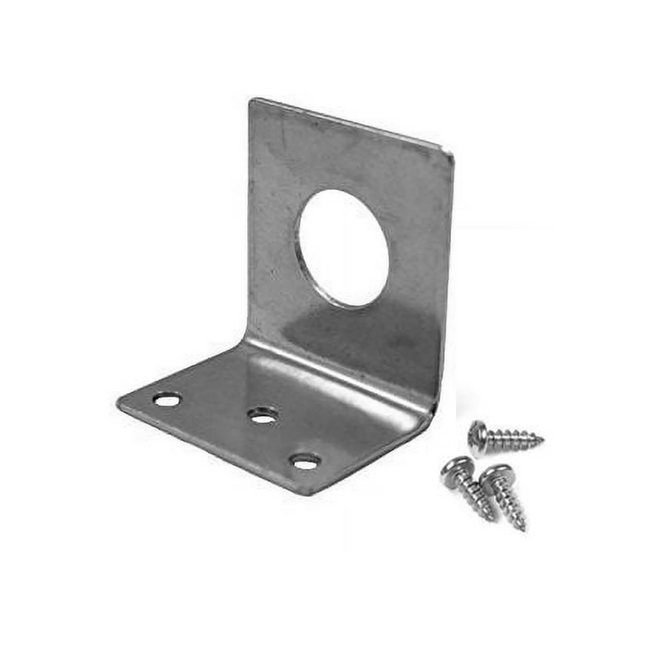 Tram Browning 1255 3/4" Hole Stainless Steel L Bracket