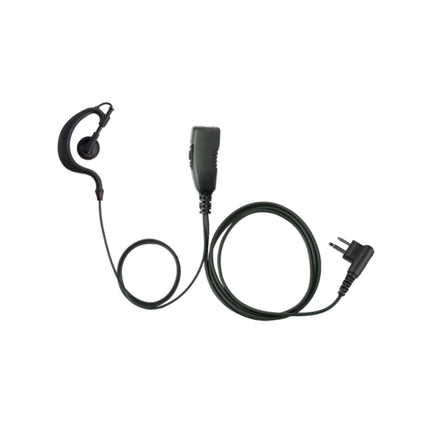 Atlantic Radio EH1WB-H4 (ECO) 1-Wire Ear Hook Earpiece with PTT/MIC